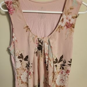 NY&CO Sheer overlap blouse